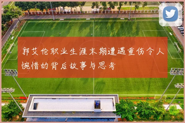 郭艾伦职业生涯末期遭遇重伤令人惋惜的背后故事与思考
